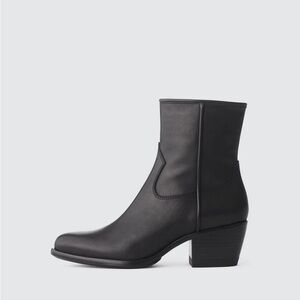Rag & Bone black leather Mustang boot